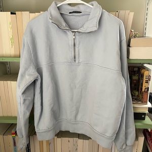 Brandy Melville missy sweatshirt, light blue